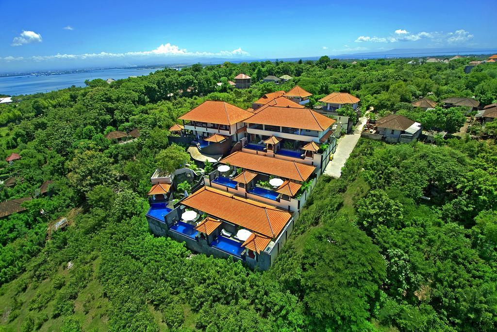 Jimbaran Cliffs Private Pool Hotel & Spa Exterior foto