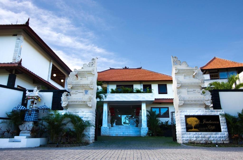 Jimbaran Cliffs Private Pool Hotel & Spa Exterior foto