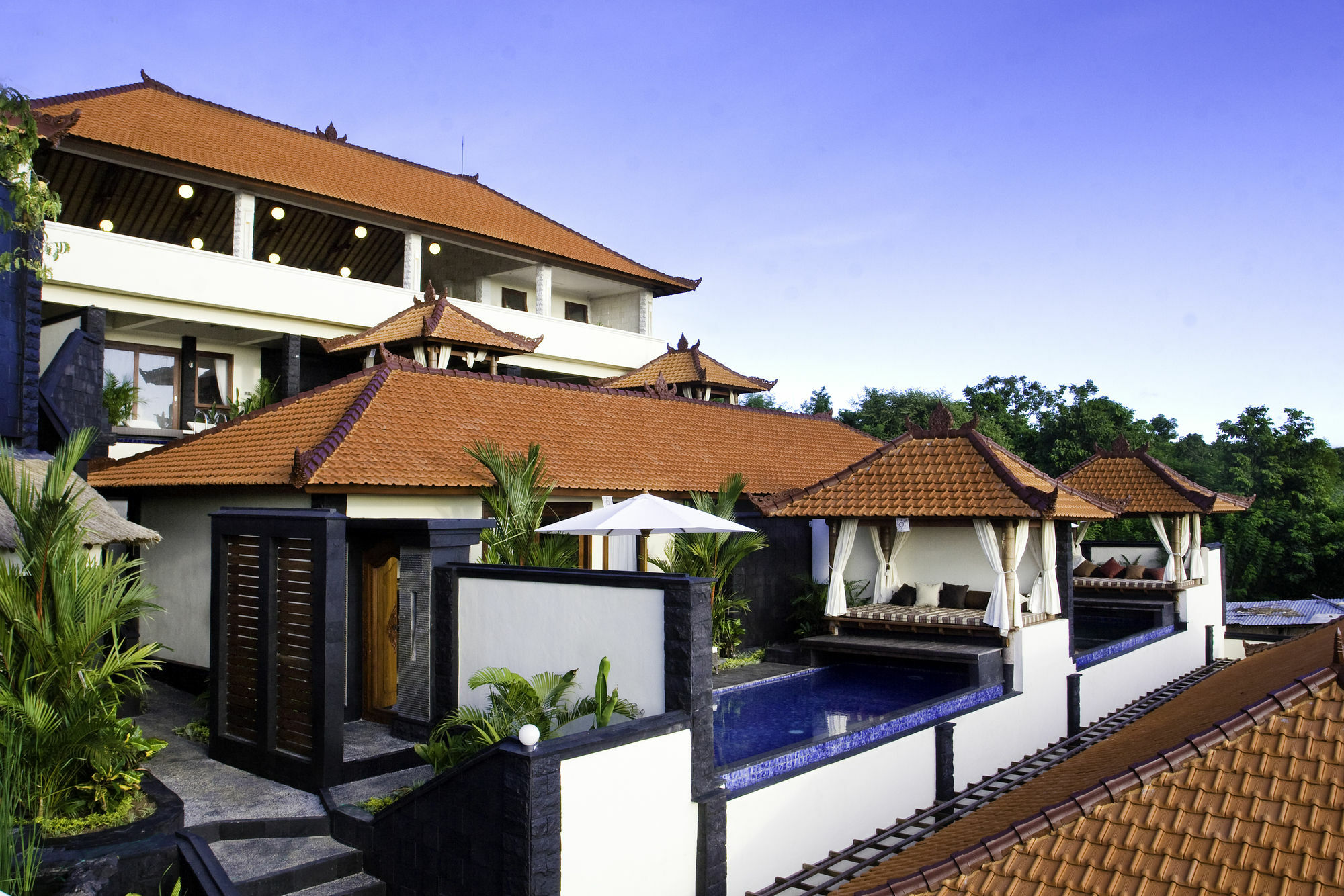 Jimbaran Cliffs Private Pool Hotel & Spa Exterior foto