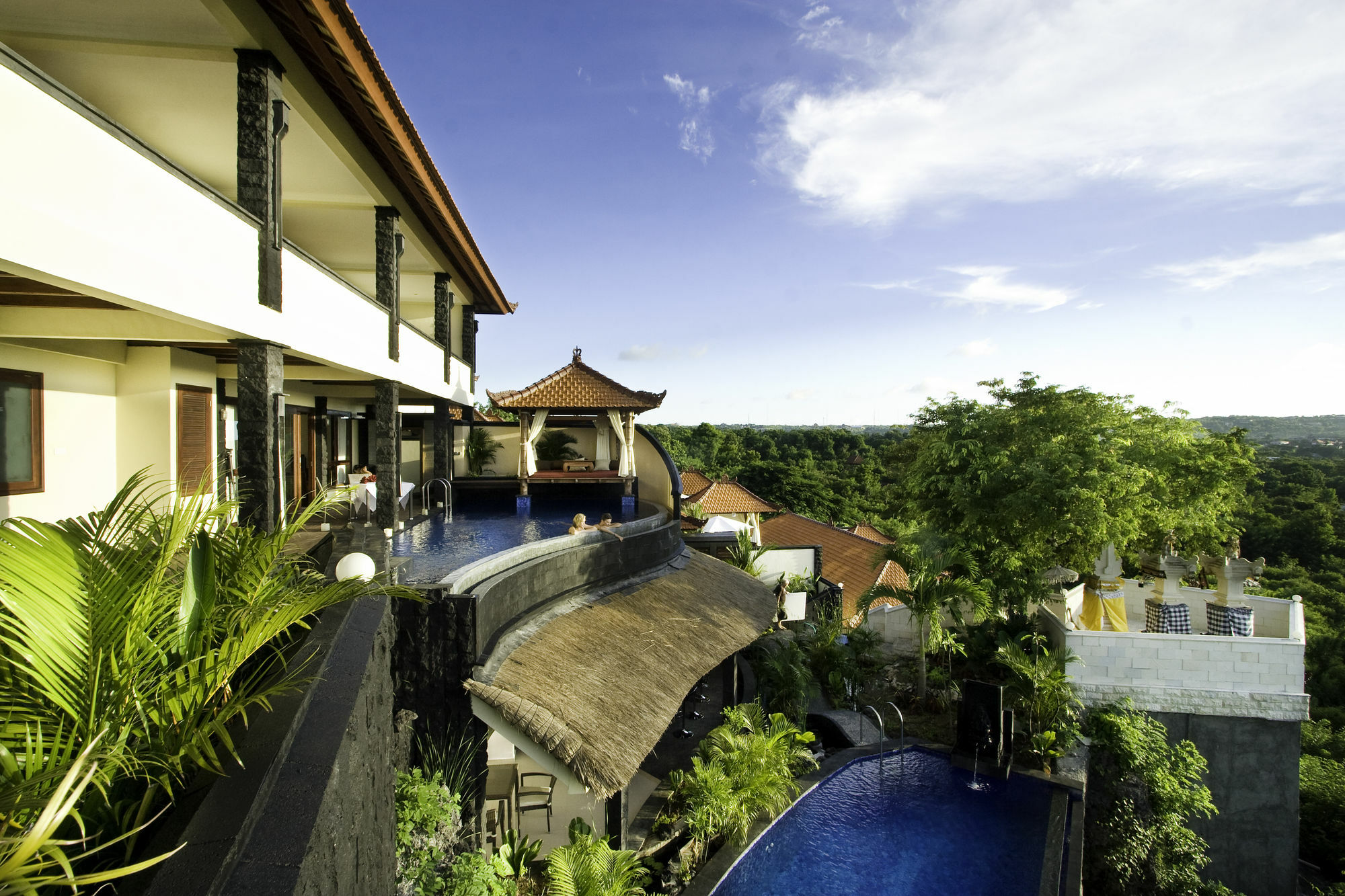 Jimbaran Cliffs Private Pool Hotel & Spa Exterior foto
